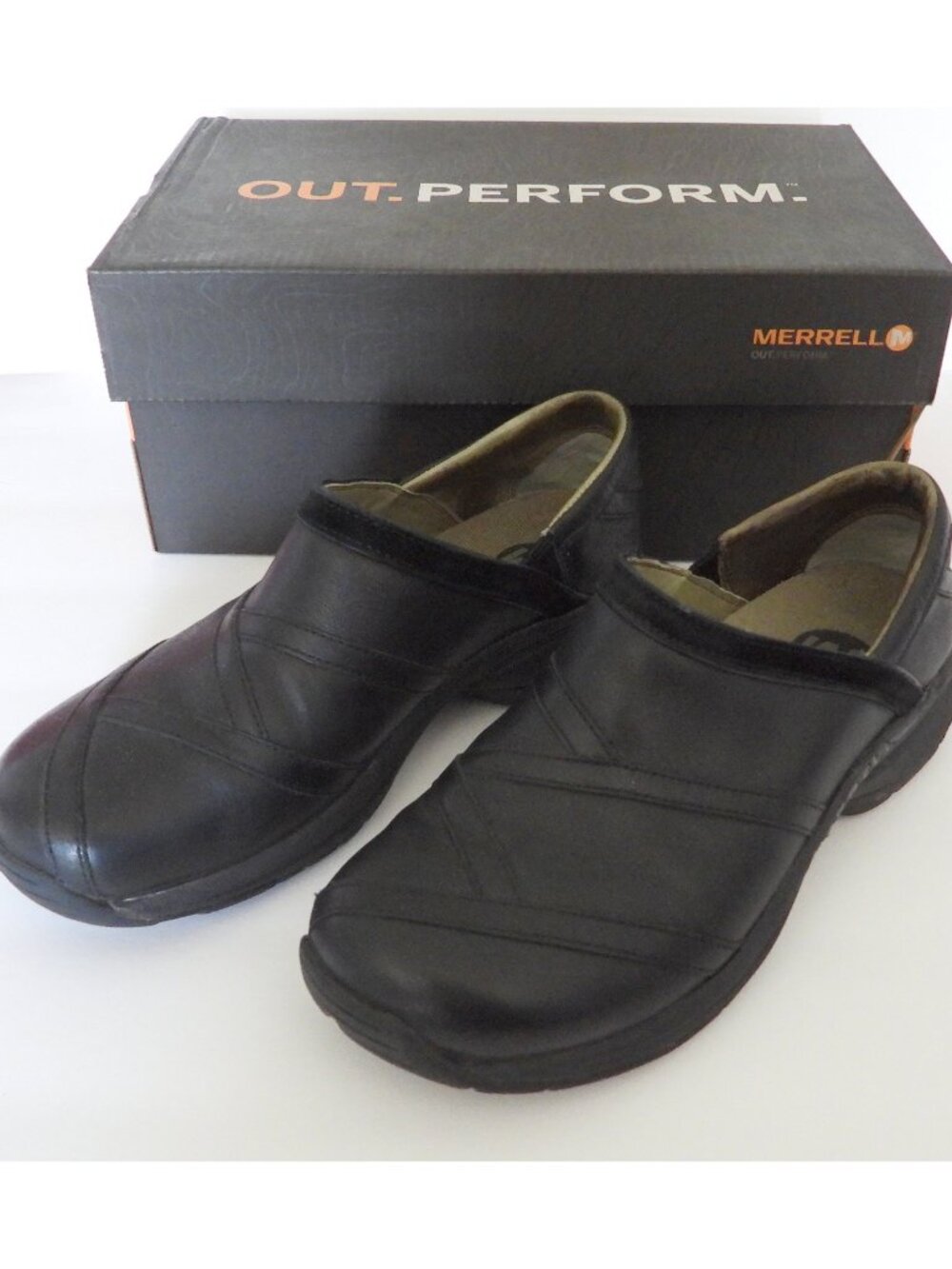 Women's Merrell Primo Patch Black Shoes Size 8 M